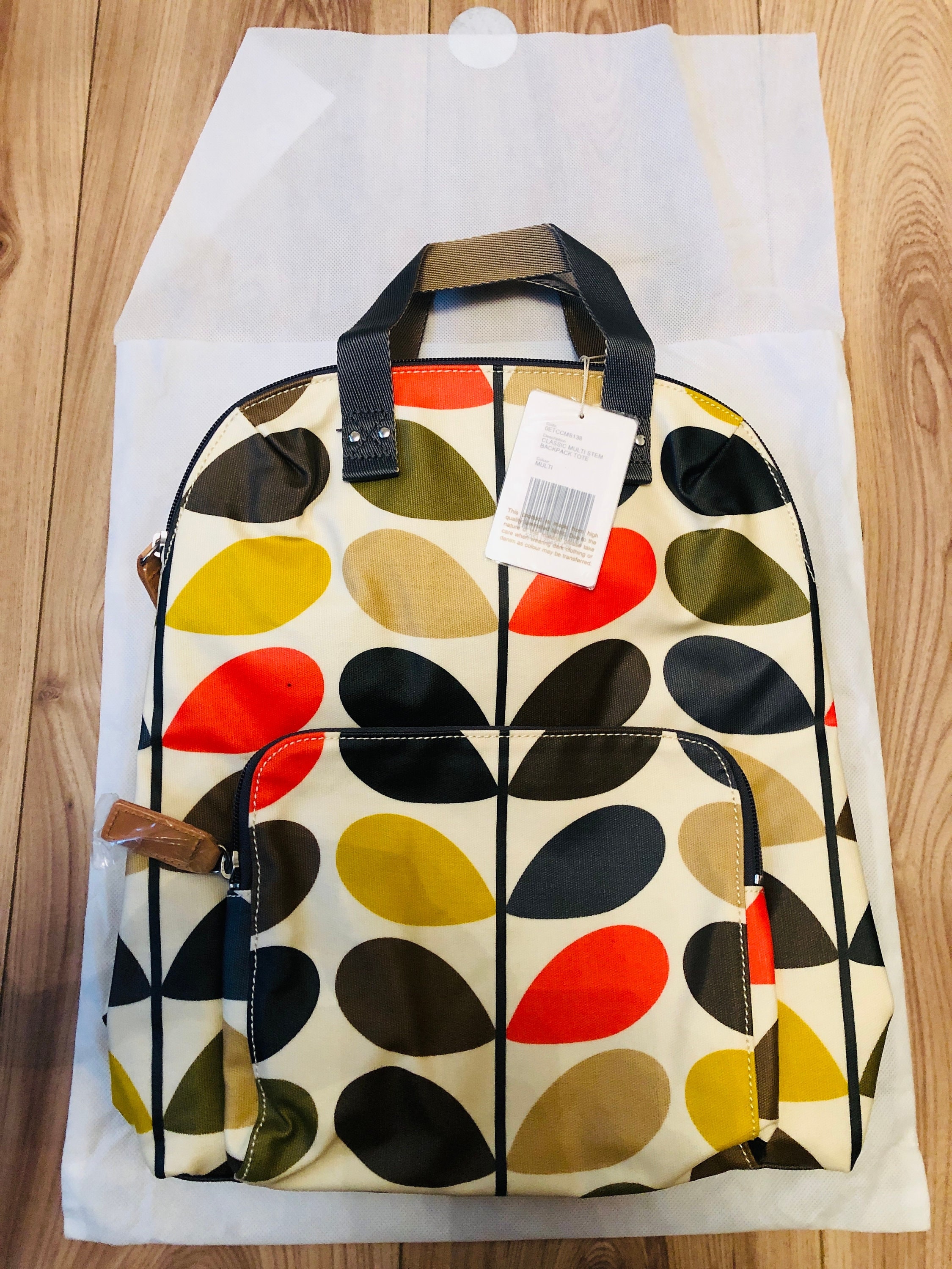 orla kiely medium tote bag