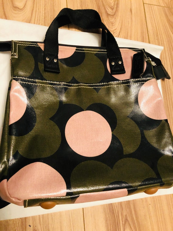Orla Kiely Rare Green Pink Black Buddy 