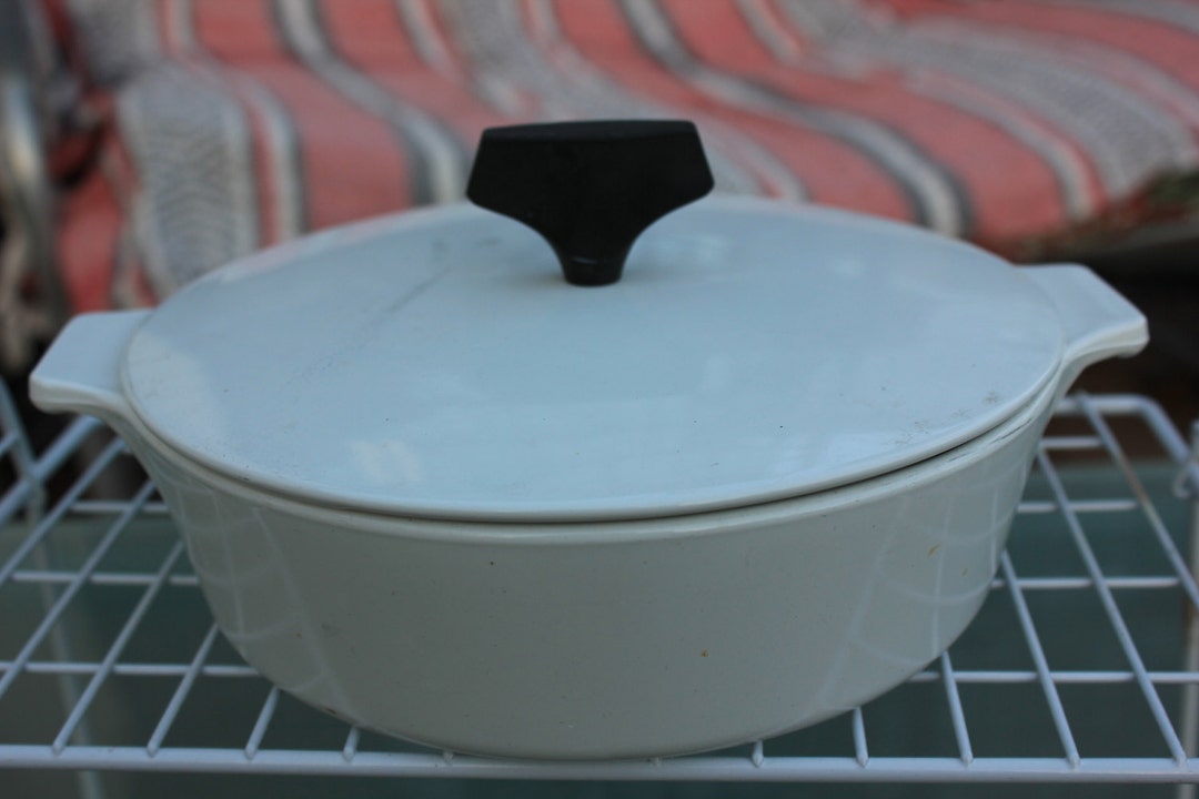 1964 - 1967 Vintage - Corningware / Corning Ware - All White Buffet ...