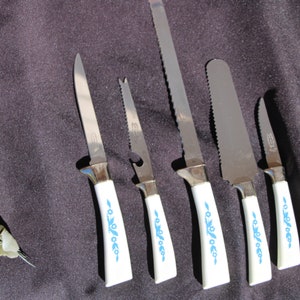 Corningware Vintage Knife Set - Etsy
