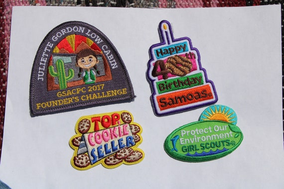 Vintage Girl Scout FUN PATCHES (Back of the Vest)… - image 9