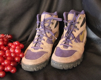 Nike ACG Hiking Trail Mens Boots Black Leather 980608 Y2K  display picture 1