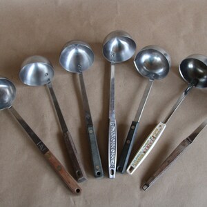 1960&#39;s to 1970&#39;s Vintage  Assorted Ladle Ladles Utensils YOUR CHOICE from Utica & Ekco + Flint etc  in Good to Very Good Condition