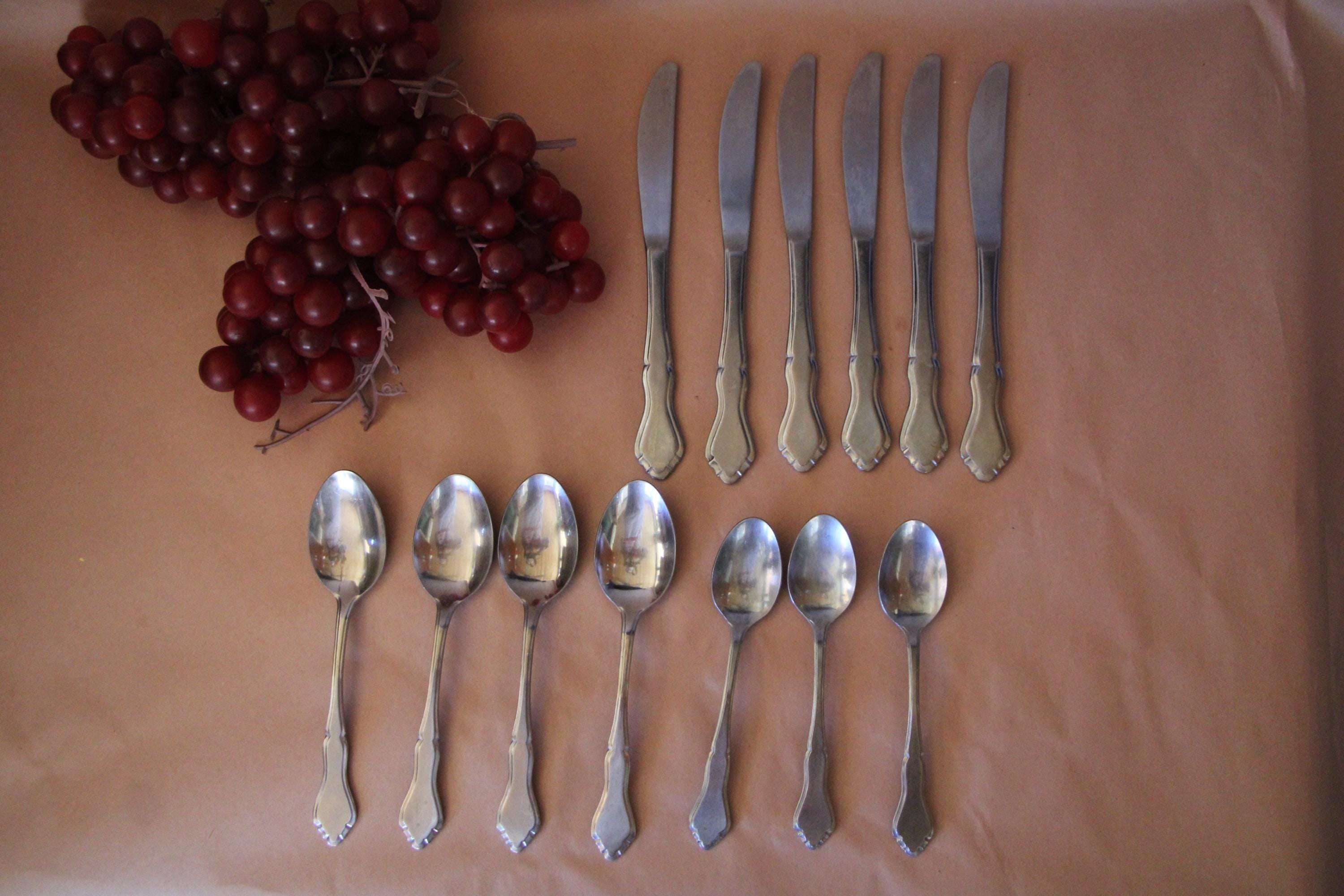 60's Stainless Flatware - Etsy