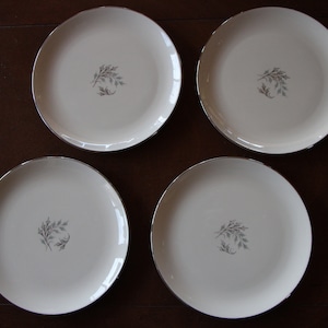 Vintage - Pickard China - LA ROND - Set of Four ( 4 ) or Set of Five ( 5 )  Salad Plates - 8 inches - Very Good Condition