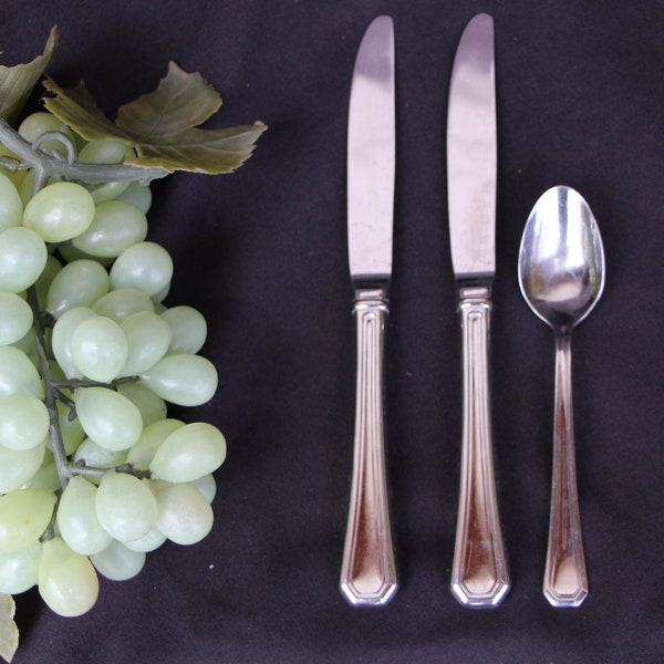 Gorham Tristan Stainless Flatware Etsy