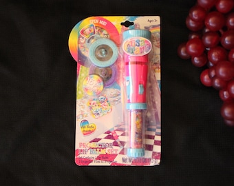 Lisa Frank - Projector Flash Light Lip Balm Set with 2 Film Discs - NIP / NOS
