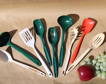 Nylon Plastic Foley Kitchen Utensils 1970s 1980s Kitchen Basting