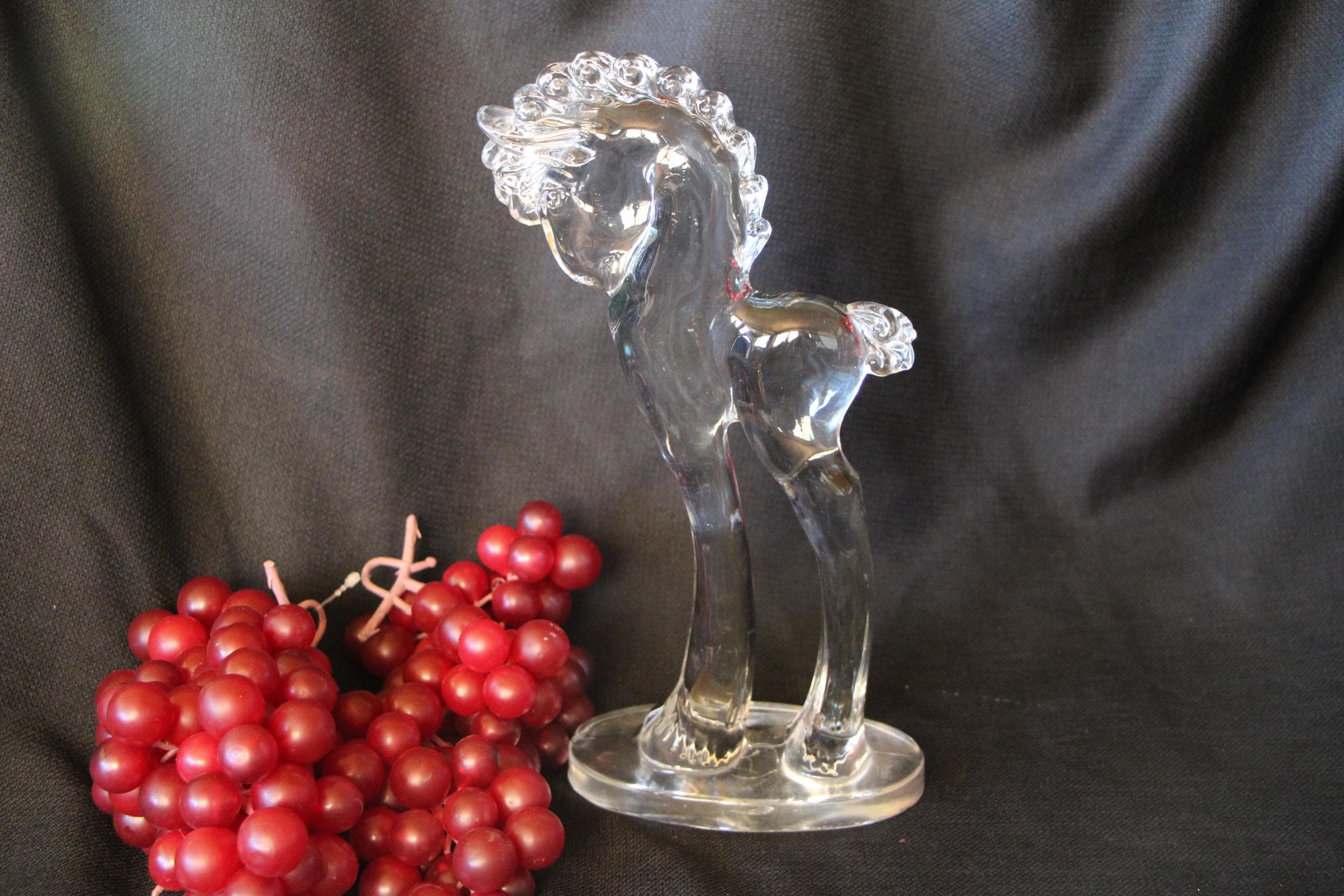 Steuben Glass Horse - Etsy