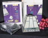 Circa 2000 - Hampton Bay Lighting - SONOMA - Tiffany Style - Pendant Track Lights - NIB - Fair to Excellent Condition