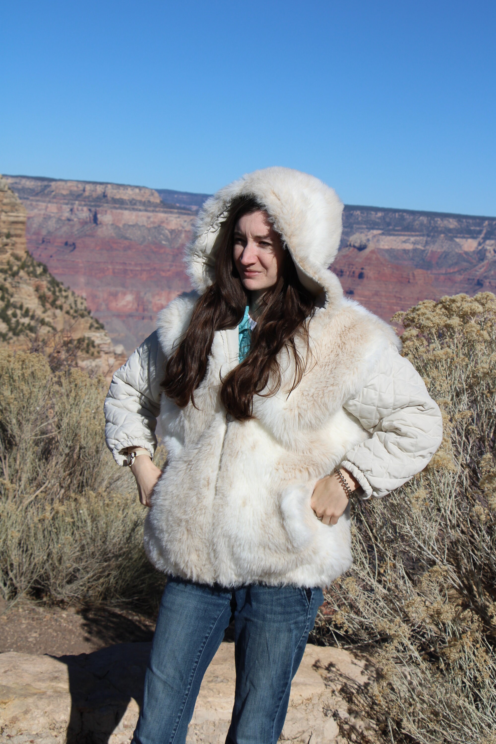 [LOW CLASSIC] / ☆ 24FW FLUFFY FUR JACKET / COGNAC Javan Leopard Women's Faux Fur Coat | SpiritHoods