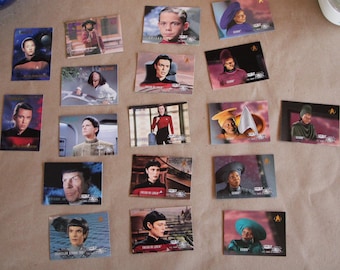 Vintage Star Trek Next Generation Trading Cards - 1993/1996 - Skybox/Paramount - CHOICE