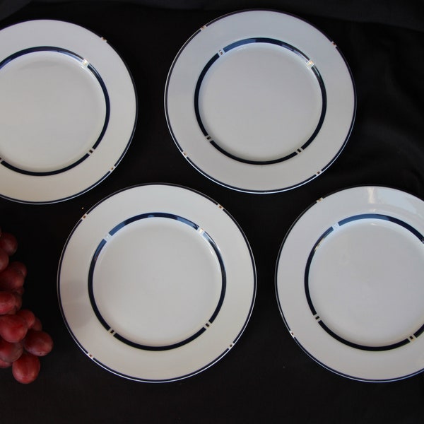 1970's Vintage - Swid Powell - AMERICAN AIRLINES - First Class - Set of Four ( 4 ) or Five ( 5 ) Salad Plates - 7.5" - Very Good Condition