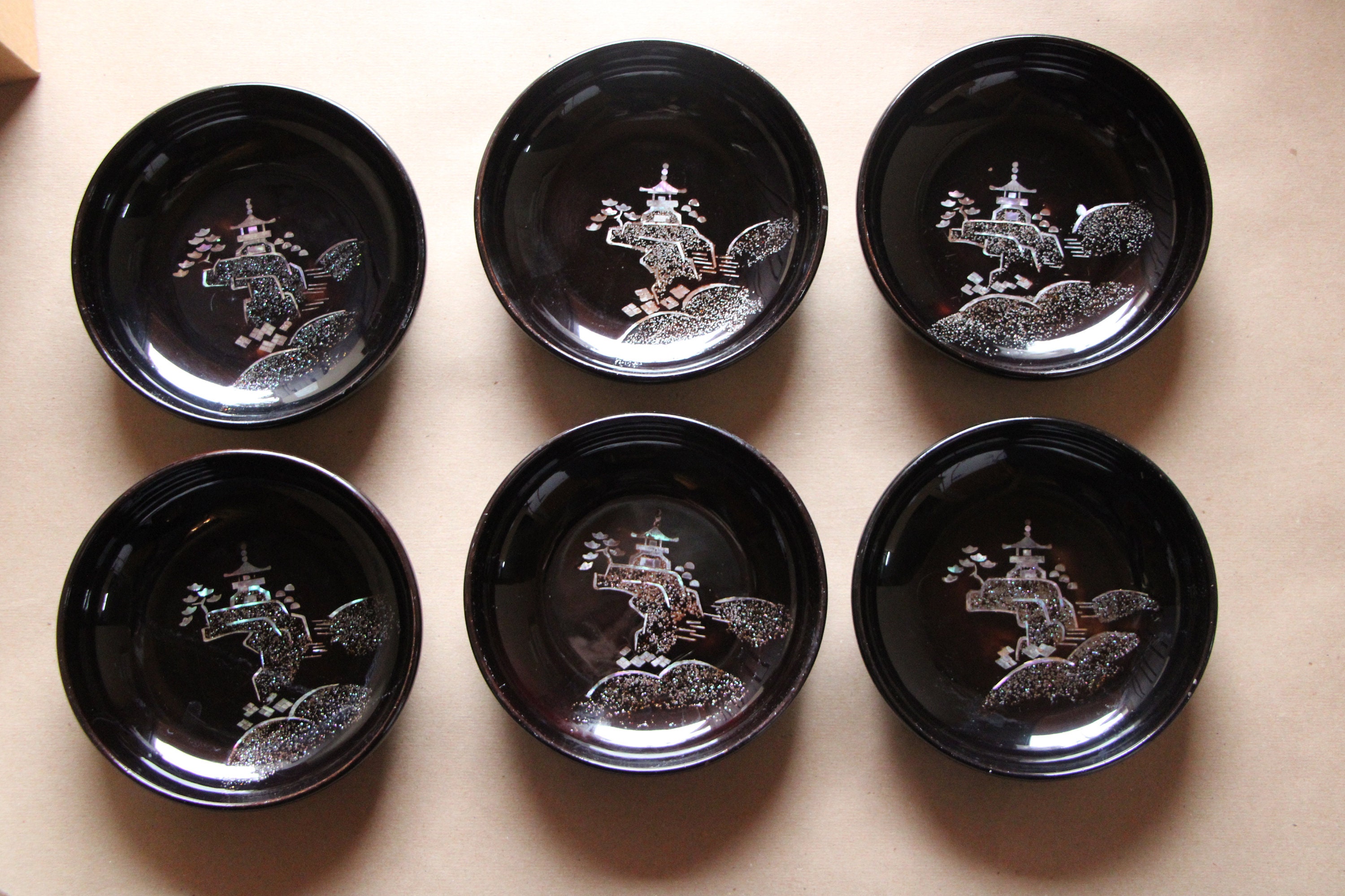 Lacquerware Occupied Japan - Etsy