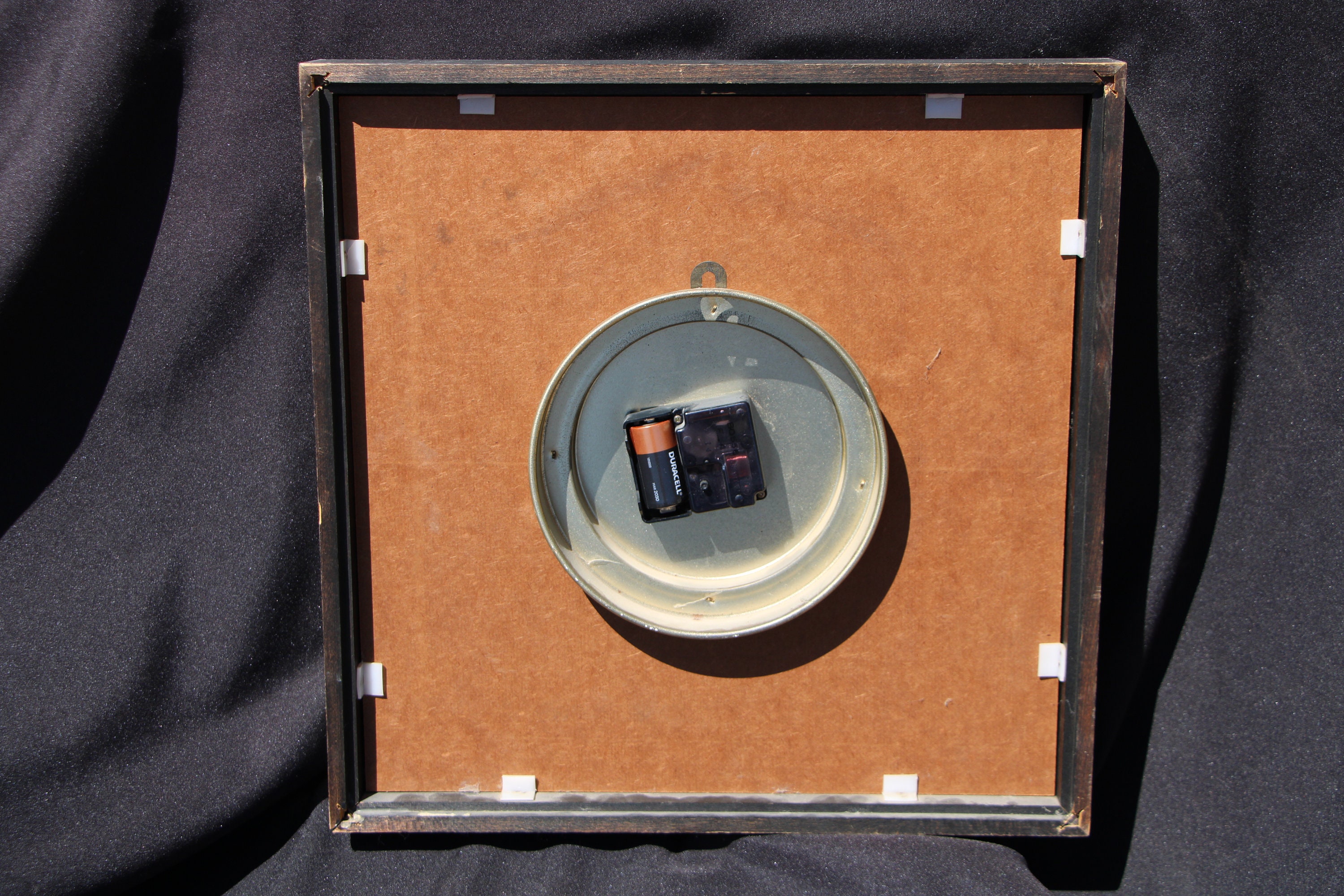 1970's Vintage VERICHRON Wall Clock Battery Operated Etsy