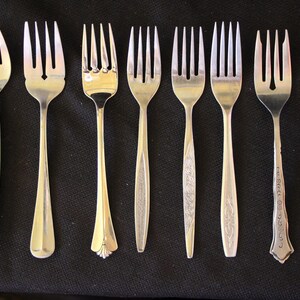 Vintage Stainless Steel Salad Fork: Your Choice, sold individually
