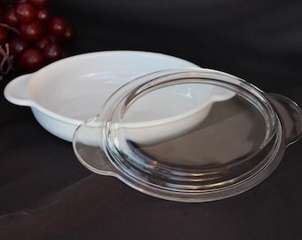 Cacerola/olla Corningware Grabbit de los años 80 - Modelo P-14B - Capacidad de 14 onzas - Con tapa Pyrex - Muy buen estado