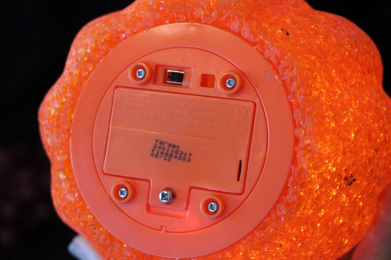 Seasons Light up Battery Operated Jack O Lantern, Melted Gel Popcorn ...