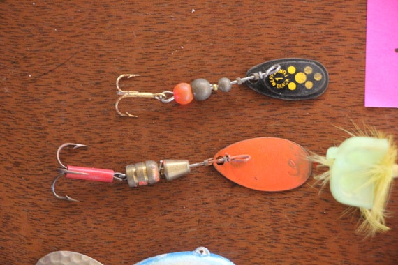 Vintage Fishing Lure Lures Lot Gift for Fathers Day Lot of Five 5 Good to  Very Good Condition Lot 6 