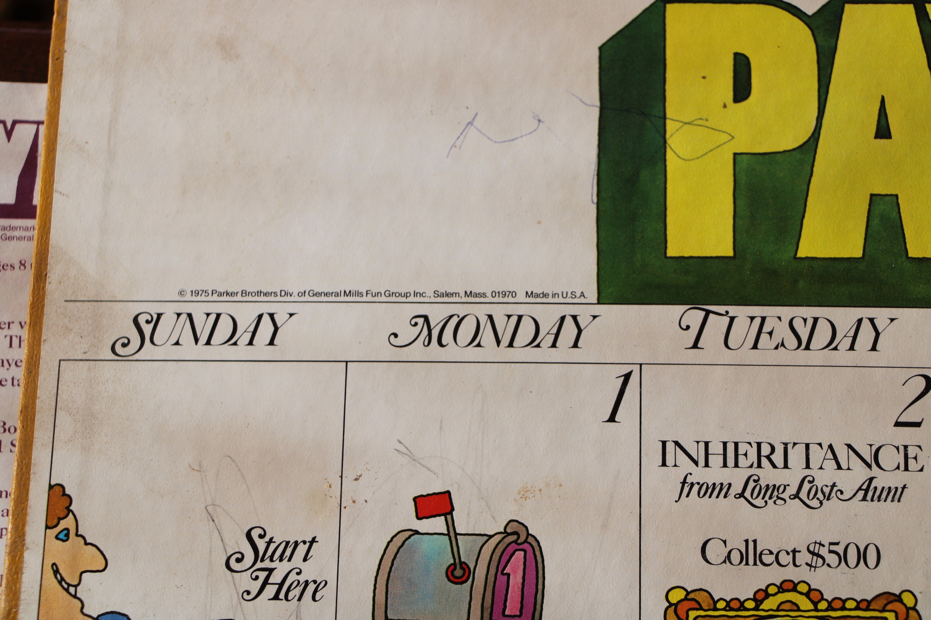 1975 Vintage Parker Brothers PAYDAY Board Game PARTS - Etsy Canada