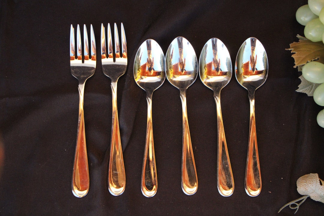 1989 Current Oneida Flatware FLIGHT RELIANCE Lot of 6 Pieces Very Good