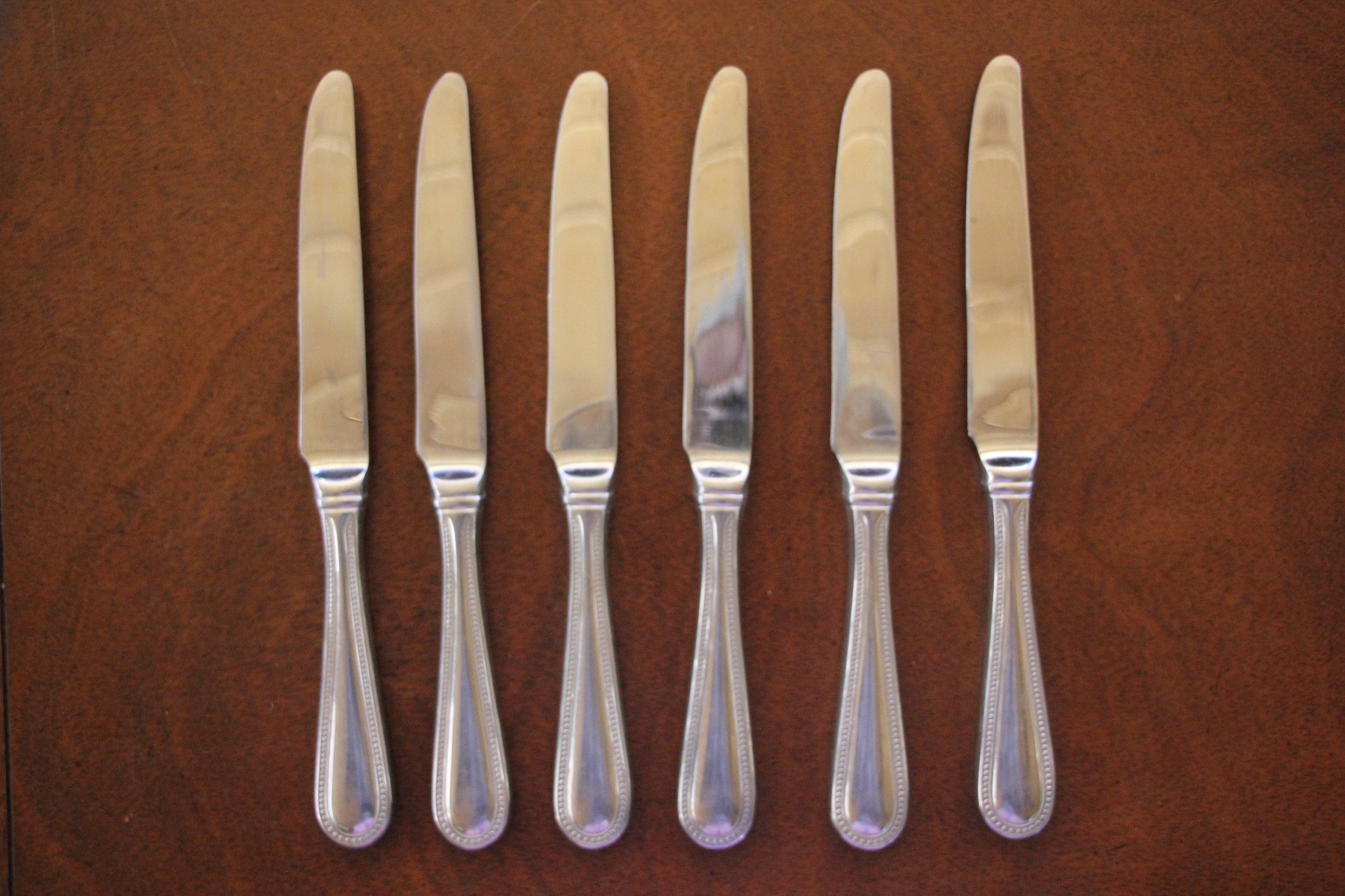 【Roberts & Belk】 【純銀ハンドル】ロココ ティーナイフ Roberts and Belk Silver - Etsy