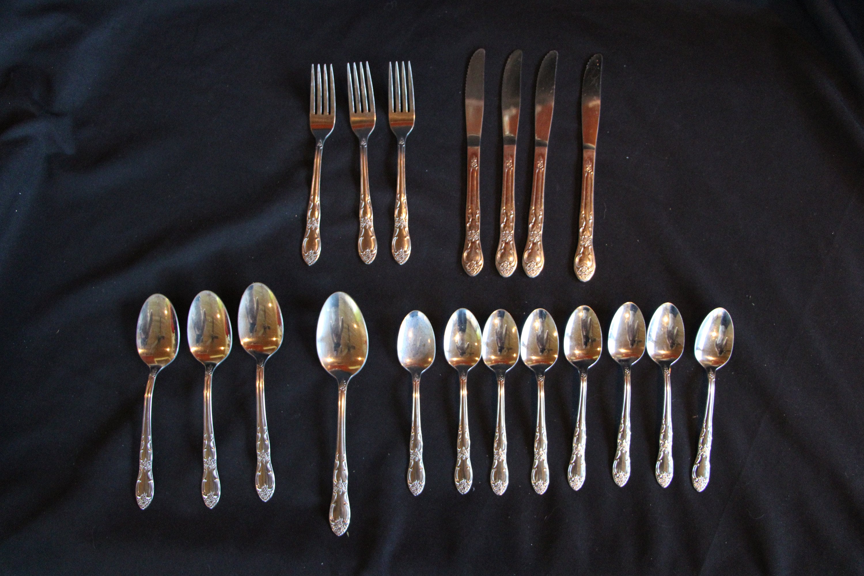 Vintage Oneida Thor Stainless Flatware OHS103 OHS 103 Etsy