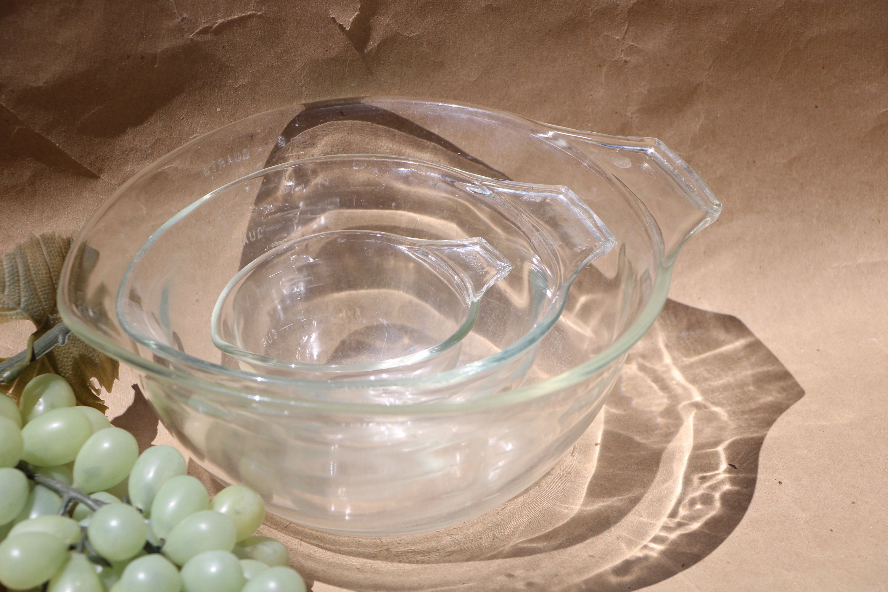 Pyrex Prepware 8 Cup Clear Glass Measuring Cup with Lid - Gillman