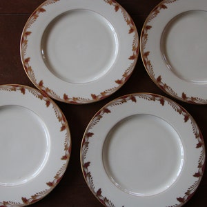 1938 to 1978 Vintage  Lenox  ESSEX MAROON  Fine China  Burgundy with Gold Trim in Very Good Condition