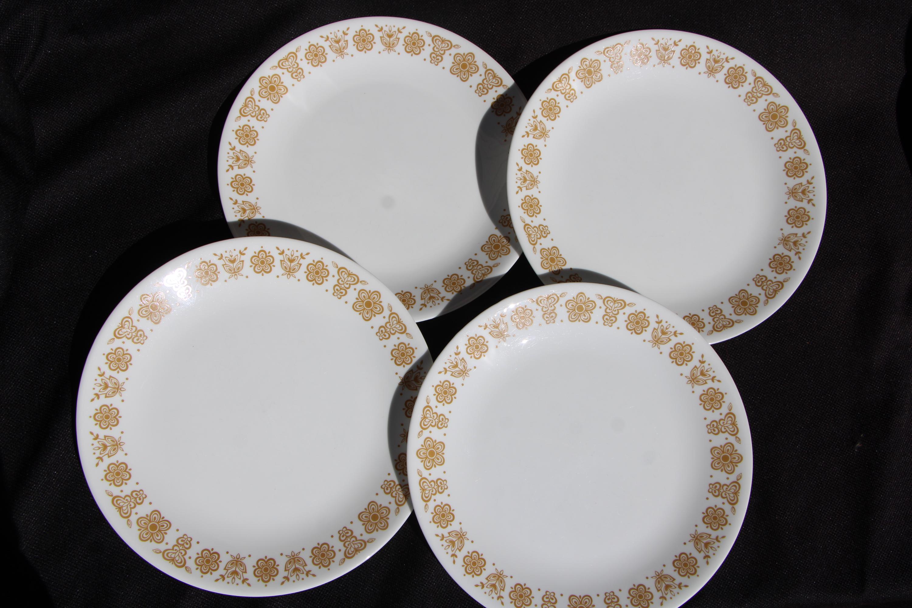 Gold Butterfly Corelle Set - Etsy
