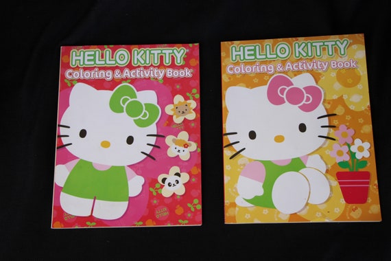 Vintage - SANRIO - Hello Kitty - Coloring and Activity Books
