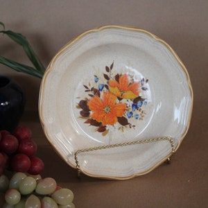 1977 - 1982 Vintage - Mikasa - Garden Club - FLOWER FEST - Vegetable / Veggie Serving Bowl - 8.5&quot; Diameter - Very Good Condition