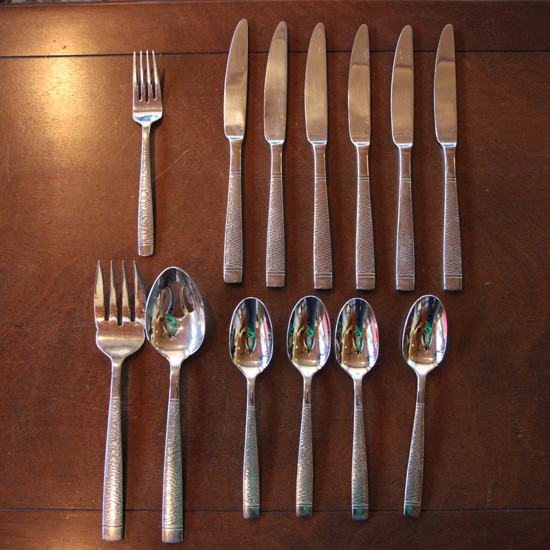Discontinued Flatware Reed Barton Etsy