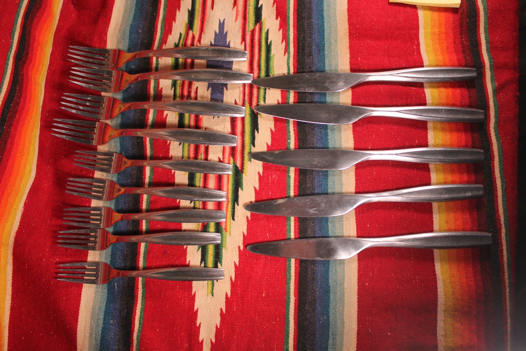 Gourmet Settings GS Stainless Steel Flatware BEAM Etsy