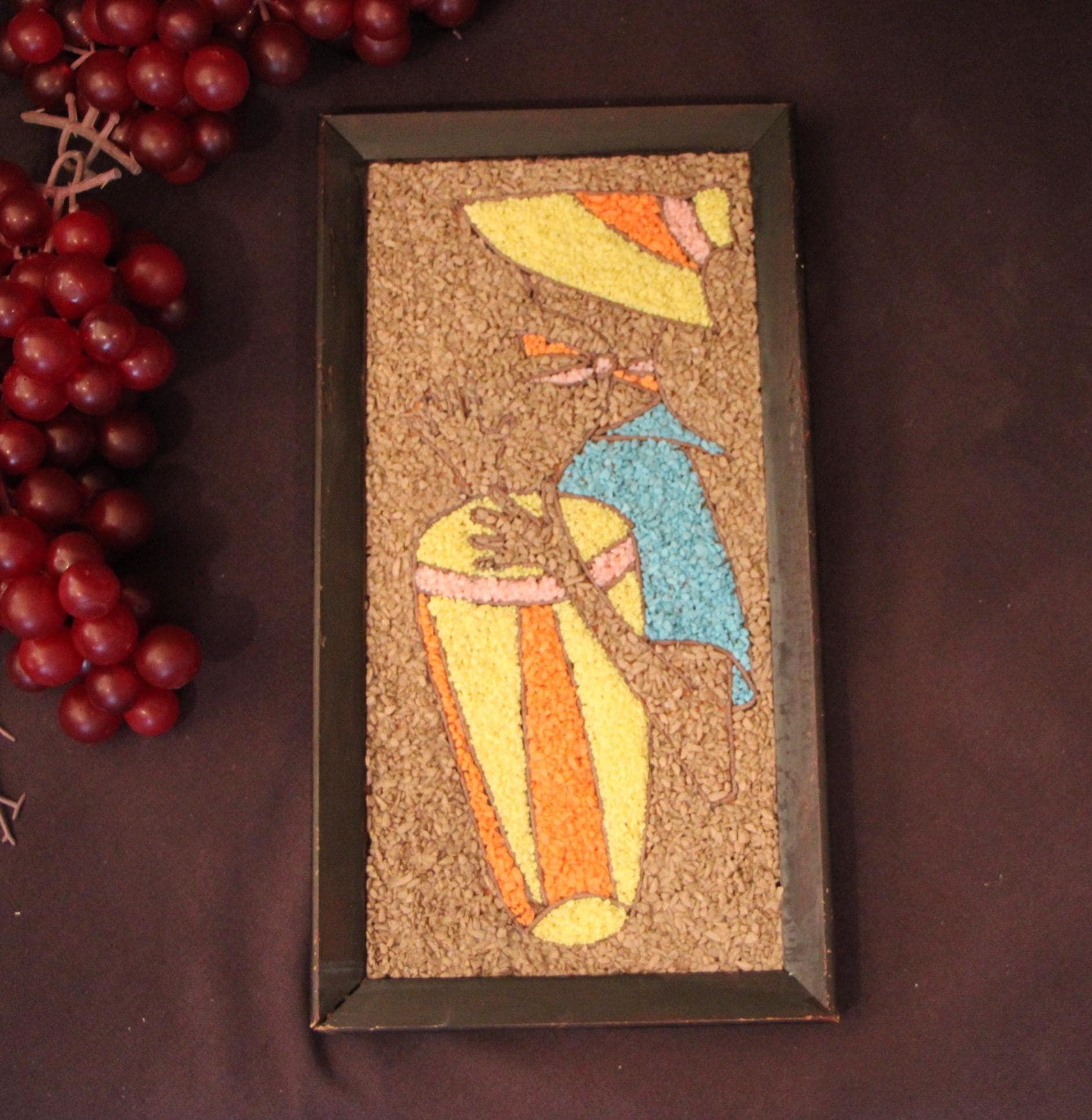 1960's Gravel Art - Etsy