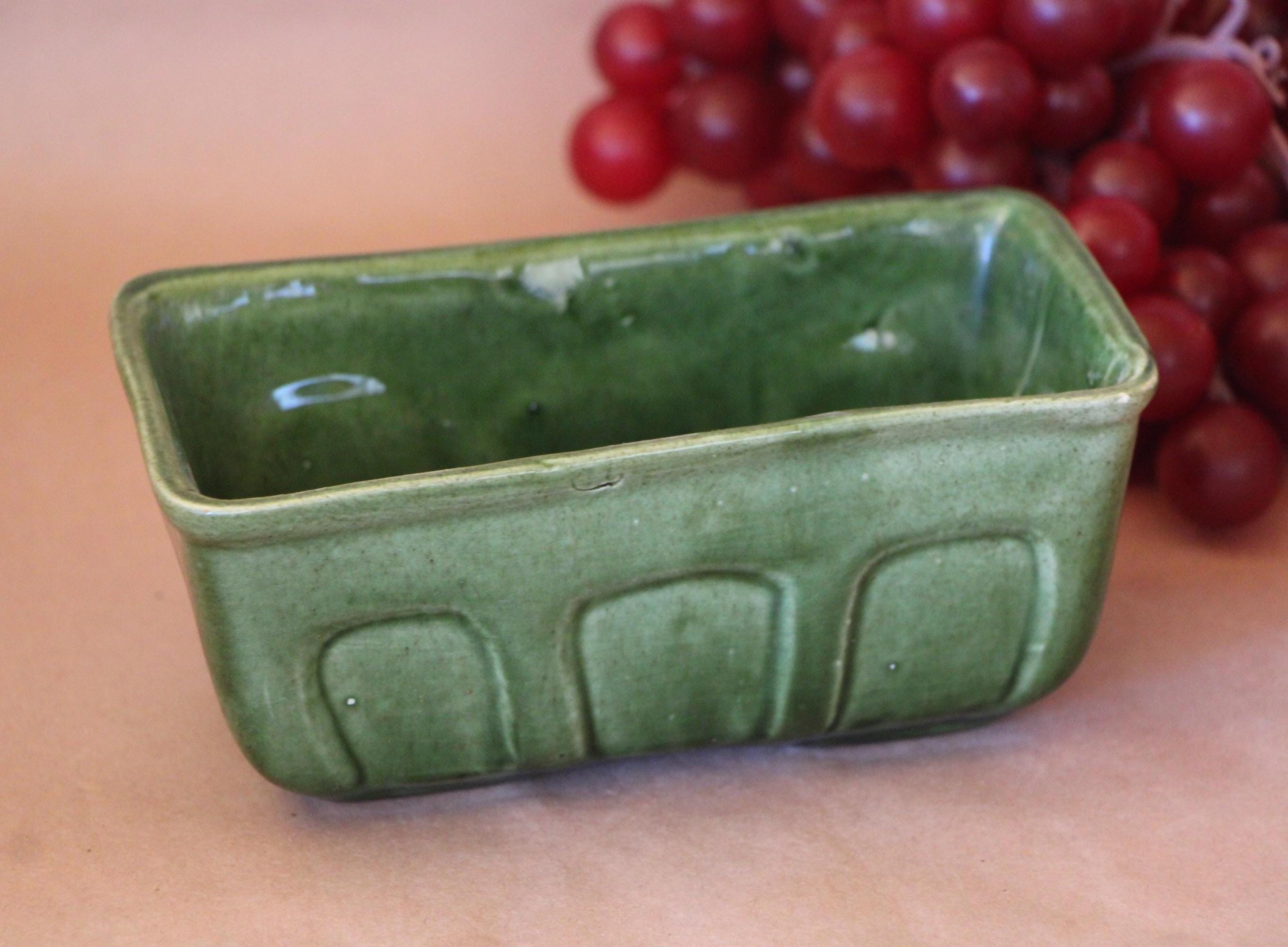 Vintage 1930 Green Pottery - Etsy