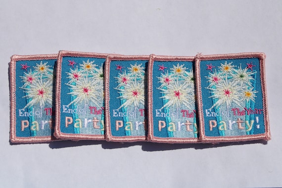 Vintage Girl Scout FUN PATCHES (Back of the Vest)… - image 1