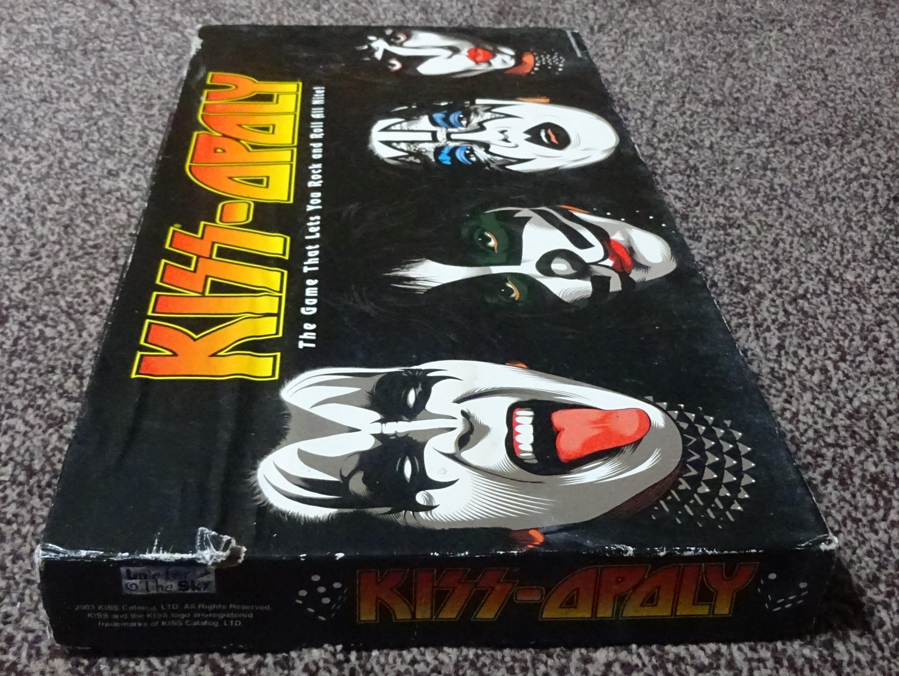 KISS ロックバンド　MONOPOLY モノポリー KISS Rock Band Monopoly Board Game | eBay