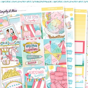 Step Right Up | Vertical Weekly Planner Sticker Kit