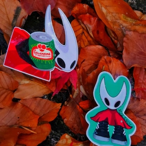 Hornet meme stickers (Silksong)