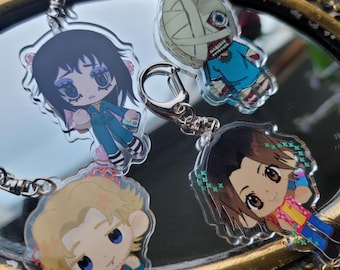 Mouth washing acrylic charms