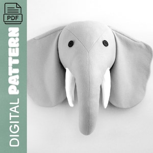 ELEPHANT PDF Pattern with Instructions
