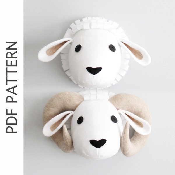 SHEEP/RAM PDF Pattern with Instructions