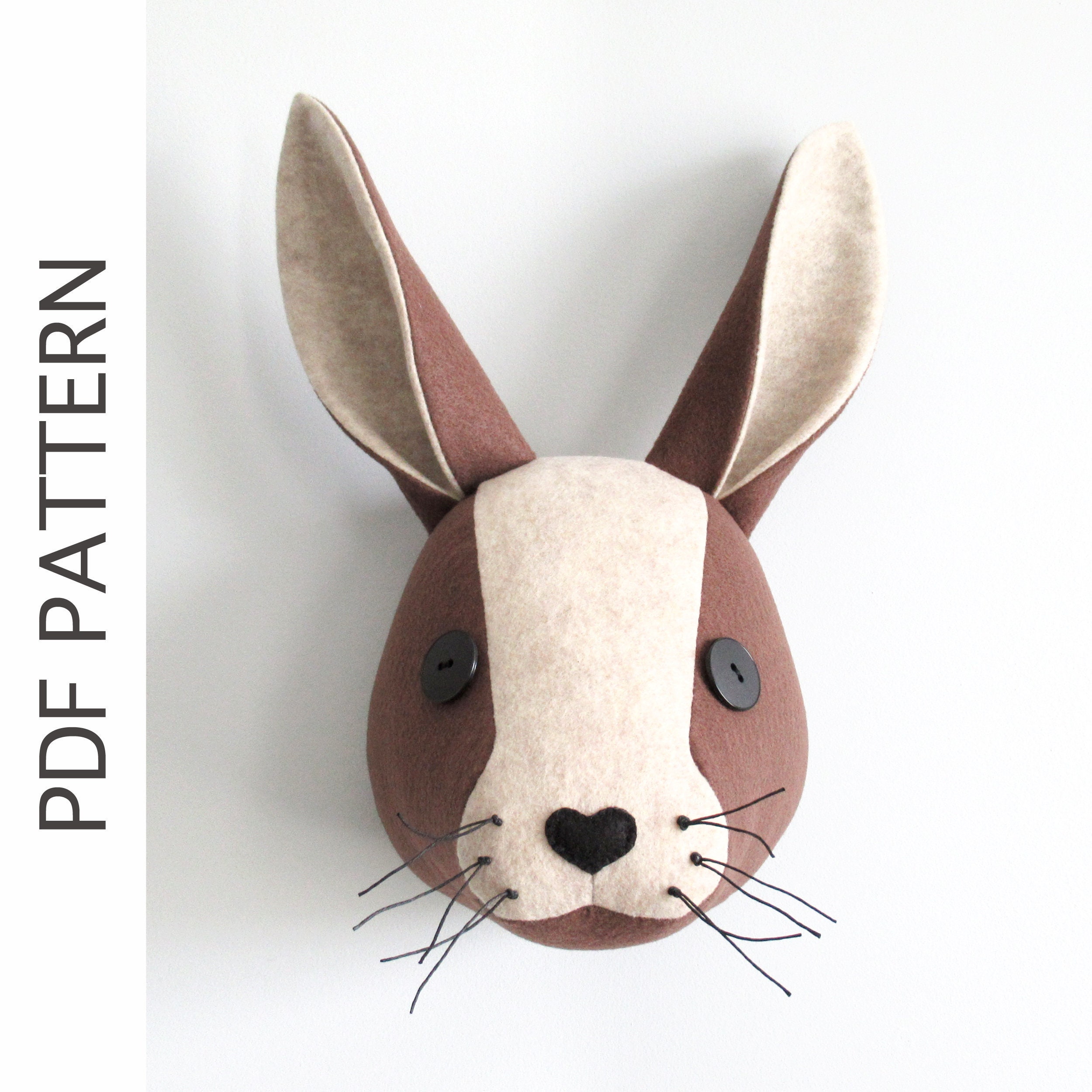 RABBIT PDF Pattern With Instructions