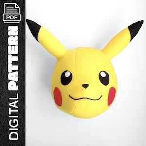 PIKACHU PDF Pattern with Instructions
