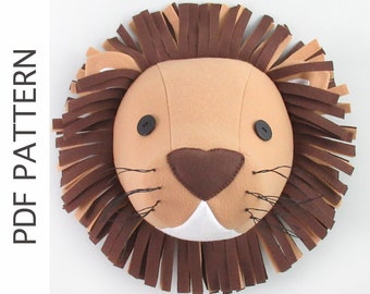 LION PDF Pattern with Instructions