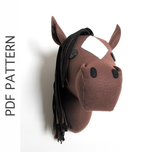Stuffed Horse Pattern Etsy