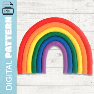 RAINBOW PDF Pattern with Instructions