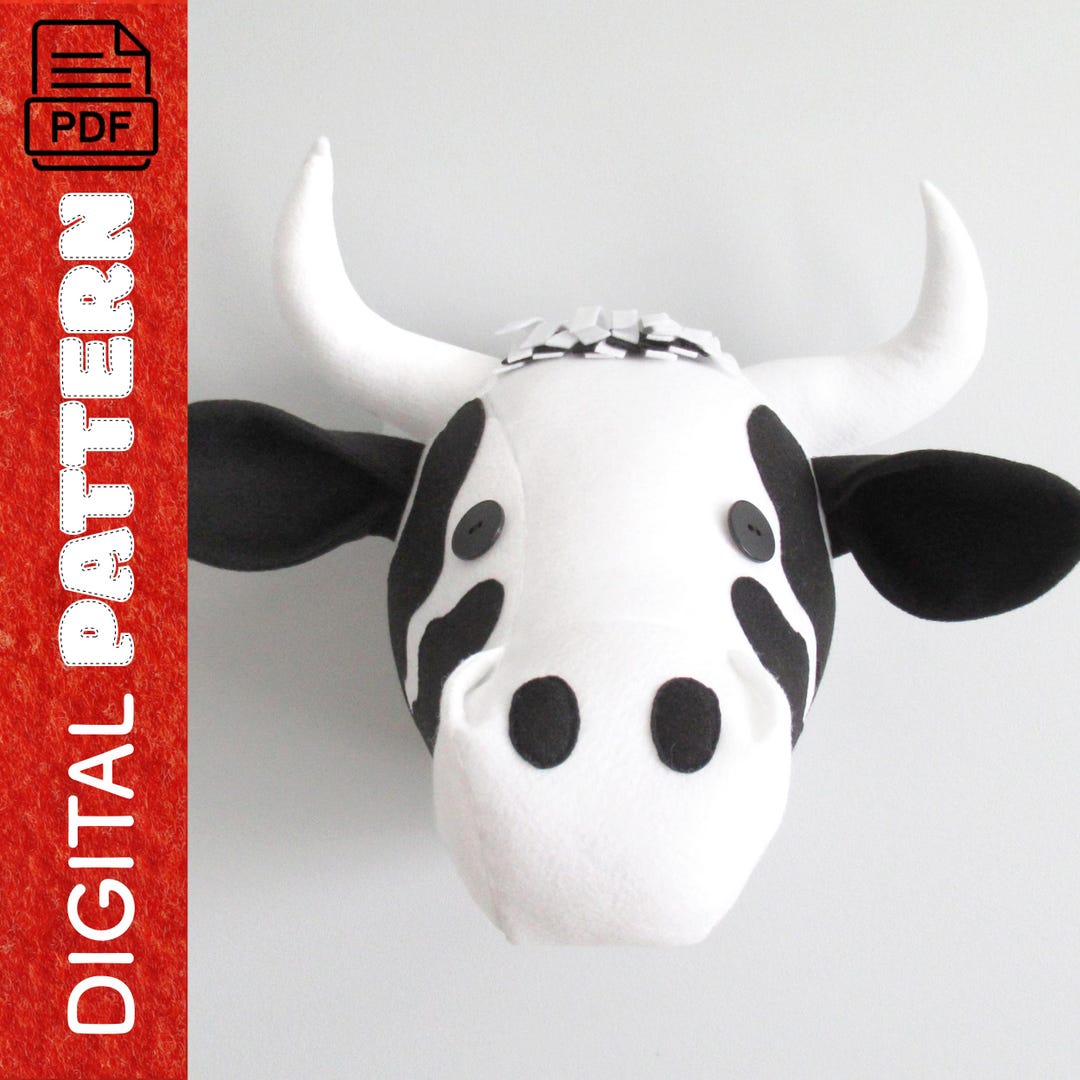 Cow Rocker Pattern COW PDF Pattern With Instructions - Etsy