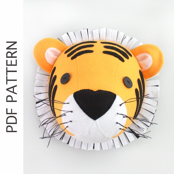 TIGER PDF Pattern with Instructions
